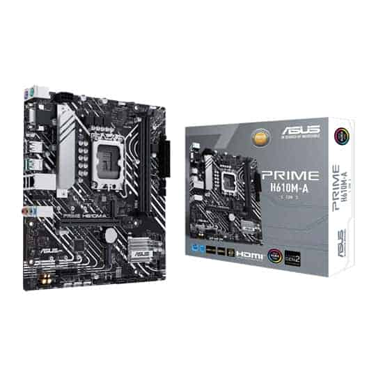 ASUS Intel H610M-A-CSM Micro-ATX Motherboard